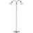 Nordlux Ray Vloerlamp Metaal en Glas Chroom | Geschikt voor 2x E14